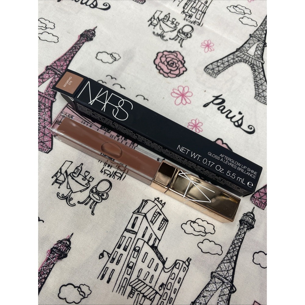 Nars Afterglow Lip Shine Lip Gloss Nympho 275 ‎ 0.17 Fl Oz